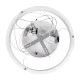 Κρεμαστό Φωτιστικό NEMESIS Δαχτυλίδι-Κύκλος LED CCT 30W 3513lm 360° AC 220-240V - Εναλλαγή Φωτισμού μέσω Τηλεχειριστηρίου All In One -Dimmable Φ40cm - Λευκό GloboStar® NEMESIS 61156 Κρεμαστό Φωτιστικό Δαχτυλίδι-Κύκλος LED CCT 30W 3513lm 360° AC 220-240V - Εναλλαγή Φωτισμού μέσω Τηλεχειριστηρίου All In One Ψυχρό 6000k+Φυσικό 4500k+Θερμό 2700k Dimmable Φ40cm - Λευκό - 3 Years Warranty