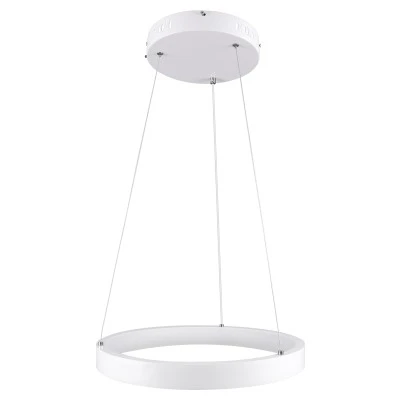 Κρεμαστό Φωτιστικό NEMESIS Δαχτυλίδι-Κύκλος LED CCT 30W 3513lm 360° AC 220-240V - Εναλλαγή Φωτισμού μέσω Τηλεχειριστηρίου All In One -Dimmable Φ40cm - Λευκό GloboStar® NEMESIS 61156 Κρεμαστό Φωτιστικό Δαχτυλίδι-Κύκλος LED CCT 30W 3513lm 360° AC 220-240V - Εναλλαγή Φωτισμού μέσω Τηλεχειριστηρίου All In One Ψυχρό 6000k+Φυσικό 4500k+Θερμό 2700k Dimmable Φ40cm - Λευκό - 3 Years Warranty