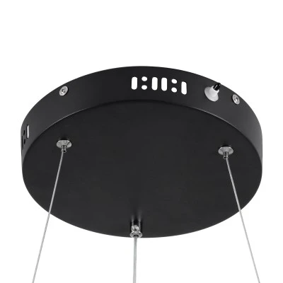 Κρεμαστό Φωτιστικό VENOM LED 30W 3513lm CCT Dimmable Φ40cm – Μαύρο, Τηλεχειριστήριο, 2700K-4500K-6000K Κρεμαστό Φωτιστικό VENOM LED 30W 3513lm CCT Dimmable Φ40cm – Μαύρο, Τηλεχειριστήριο, 2700K-4500K-6000K