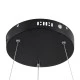 Κρεμαστό Φωτιστικό VENOM LED 30W 3513lm CCT Dimmable Φ40cm – Μαύρο, Τηλεχειριστήριο, 2700K-4500K-6000K Κρεμαστό Φωτιστικό VENOM LED 30W 3513lm CCT Dimmable Φ40cm – Μαύρο, Τηλεχειριστήριο, 2700K-4500K-6000K