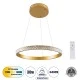 Κρεμαστό Φωτιστικό LED Κύκλος 30W 3513lm CCT Dimmable Φ40cm – Χρυσό με Εφέ Διαμαντιού, Τηλεχειριστήριο, 360° Κρεμαστό Φωτιστικό LED Κύκλος 30W 3513lm CCT Dimmable Φ40cm – Χρυσό με Εφέ Διαμαντιού, Τηλεχειριστήριο, 360°