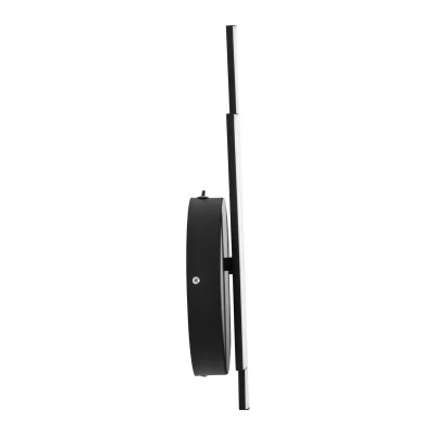 GloboStar® DRACO 61091 Φωτιστικό Οροφής Γραμμικό Linear Design LED CCT 36W 4428lm 120° AC 220-240V - Εναλλαγή Φωτισμού μέσω Τηλεχειριστηρίου All In One Ψυχρό 6000k+Φυσικό 4500k+Θερμό 2700k Dimmable Φ50 x Υ6cm - Μαύρο - 3 Years Warranty
