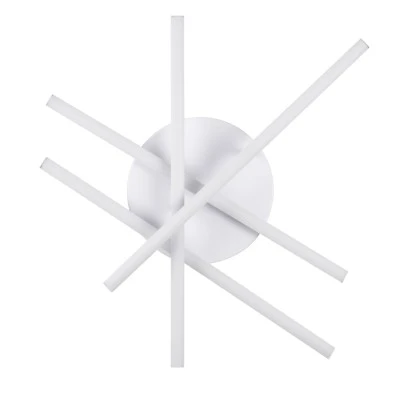 GloboStar® DRACO 61096 Φωτιστικό Οροφής Γραμμικό Linear Design LED CCT 60W 7380lm 120° AC 220-240V - Εναλλαγή Φωτισμού μέσω Τηλεχειριστηρίου All In One Ψυχρό 6000k+Φυσικό 4500k+Θερμό 2700k Dimmable Φ60 x Υ11cm - Λευκό - 3 Years Warranty