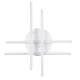 GloboStar® DRACO 61096 Φωτιστικό Οροφής Γραμμικό Linear Design LED CCT 60W 7380lm 120° AC 220-240V - Εναλλαγή Φωτισμού μέσω Τηλεχειριστηρίου All In One Ψυχρό 6000k+Φυσικό 4500k+Θερμό 2700k Dimmable Φ60 x Υ11cm - Λευκό - 3 Years Warranty