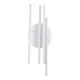 GloboStar® DRACO 61096 Φωτιστικό Οροφής Γραμμικό Linear Design LED CCT 60W 7380lm 120° AC 220-240V - Εναλλαγή Φωτισμού μέσω Τηλεχειριστηρίου All In One Ψυχρό 6000k+Φυσικό 4500k+Θερμό 2700k Dimmable Φ60 x Υ11cm - Λευκό - 3 Years Warranty