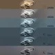 Μοντέρνο φωτιστικό οροφής κύκλοι LED CCT 100W 12123LM 360° δέσμη αυξομειούμενο μέσω τηλεχειριστηρίου εναλλαγή φωτισμού All In One ,μαύρο ακρυλικό κάλυμμα Φ30+40+50CM GloboStar® DIAMOND 61114 Φωτιστικό Οροφής Δαχτυλίδι-Κύκλος LED CCT 100W 12123lm 360° AC 220-240V - Εναλλαγή Φωτισμού μέσω Τηλεχειριστηρίου All In One Ψυχρό 6000k+Φυσικό 4500k+Θερμό 2700k Dimmable Φ30+40+50cm+BackLight - Μαύρο - 3 Years Warranty