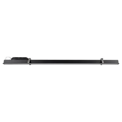 GloboStar® LUCA 61032 Γραμμικό Χωνευτό Φωτιστικό Linear LED CCT 54W 6500lm 120° AC 220-240V Μ121.5 x Π5 x Υ4cm - Εναλλαγή Φωτισμού μέσω Τηλεχειριστηρίου All In One Ψυχρό 6000k+Φυσικό 4500k+Θερμό 2700k Dimmable - Μαύρο - 3 Years Warranty