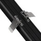 GloboStar® LUCA 61032 Γραμμικό Χωνευτό Φωτιστικό Linear LED CCT 54W 6500lm 120° AC 220-240V Μ121.5 x Π5 x Υ4cm - Εναλλαγή Φωτισμού μέσω Τηλεχειριστηρίου All In One Ψυχρό 6000k+Φυσικό 4500k+Θερμό 2700k Dimmable - Μαύρο - 3 Years Warranty