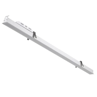 Μοντέρνο Φωτιστικό Οροφής LED LUCA 54W 6500lm 120° AC 220-240V IP20 Ρυθμιζόμενο Λευκό CCT με Χειριστήριο ,SMD Chip - Λευκό Ματ - Μ121.5 x Π5 x Υ4cm Μοντέρνο Φωτιστικό Οροφής LED LUCA 54W 6500lm 120° AC 220-240V IP20 Ρυθμιζόμενο Λευκό CCT με Χειριστήριο ,SMD Chip - Λευκό Ματ - Μ121.5 x Π5 x Υ4cm