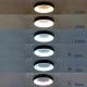 GloboStar® SALEM 61234 Πλαφονιέρα Οροφής Δαχτυλίδι-Κύκλος LED CCT 75W 8625lm 120° AC 220-240V - Εναλλαγή Φωτισμού μέσω Τηλεχειριστηρίου All In One Ψυχρό 6000k+Φυσικό 4500k+Θερμό 2700k Dimmable Φ45cm - Ασημί - 3 Years Warranty