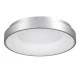 GloboStar® SALEM 61234 Πλαφονιέρα Οροφής Δαχτυλίδι-Κύκλος LED CCT 75W 8625lm 120° AC 220-240V - Εναλλαγή Φωτισμού μέσω Τηλεχειριστηρίου All In One Ψυχρό 6000k+Φυσικό 4500k+Θερμό 2700k Dimmable Φ45cm - Ασημί - 3 Years Warranty