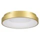 GloboStar® SALEM 61235 Πλαφονιέρα Οροφής Δαχτυλίδι-Κύκλος LED CCT 75W 8625lm 120° AC 220-240V - Εναλλαγή Φωτισμού μέσω Τηλεχειριστηρίου All In One Ψυχρό 6000k+Φυσικό 4500k+Θερμό 2700k Dimmable Φ45cm - Χρυσό Σαμπανιζέ - 3 Years Warranty