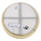 GloboStar® SALEM 61235 Πλαφονιέρα Οροφής Δαχτυλίδι-Κύκλος LED CCT 75W 8625lm 120° AC 220-240V - Εναλλαγή Φωτισμού μέσω Τηλεχειριστηρίου All In One Ψυχρό 6000k+Φυσικό 4500k+Θερμό 2700k Dimmable Φ45cm - Χρυσό Σαμπανιζέ - 3 Years Warranty