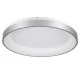 Πλαφονιέρα Οροφής Δαχτυλίδι-Κύκλος LED SALEM CCT 105W 12075lm 120° AC 220-240V - Εναλλαγή Φωτισμού μέσω Τηλεχειριστηρίου All In One- Ασημί GloboStar® SALEM 61238 Πλαφονιέρα Οροφής Δαχτυλίδι-Κύκλος LED CCT 105W 12075lm 120° AC 220-240V - Εναλλαγή Φωτισμού μέσω Τηλεχειριστηρίου All In One Ψυχρό 6000k+Φυσικό 4500k+Θερμό 2700k Dimmable Φ60cm - Ασημί - 3 Years Warranty