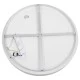 Πλαφονιέρα Οροφής Δαχτυλίδι-Κύκλος LED SALEM CCT 105W 12075lm 120° AC 220-240V - Εναλλαγή Φωτισμού μέσω Τηλεχειριστηρίου All In One- Ασημί GloboStar® SALEM 61238 Πλαφονιέρα Οροφής Δαχτυλίδι-Κύκλος LED CCT 105W 12075lm 120° AC 220-240V - Εναλλαγή Φωτισμού μέσω Τηλεχειριστηρίου All In One Ψυχρό 6000k+Φυσικό 4500k+Θερμό 2700k Dimmable Φ60cm - Ασημί - 3 Years Warranty