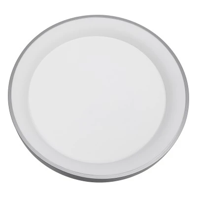 Πλαφονιέρα Οροφής Δαχτυλίδι-Κύκλος LED SALEM CCT 105W 12075lm 120° AC 220-240V - Εναλλαγή Φωτισμού μέσω Τηλεχειριστηρίου All In One- Ασημί GloboStar® SALEM 61238 Πλαφονιέρα Οροφής Δαχτυλίδι-Κύκλος LED CCT 105W 12075lm 120° AC 220-240V - Εναλλαγή Φωτισμού μέσω Τηλεχειριστηρίου All In One Ψυχρό 6000k+Φυσικό 4500k+Θερμό 2700k Dimmable Φ60cm - Ασημί - 3 Years Warranty