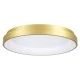 GloboStar® SALEM 61239 Πλαφονιέρα Οροφής Δαχτυλίδι-Κύκλος LED CCT 105W 12075lm 120° AC 220-240V - Εναλλαγή Φωτισμού μέσω Τηλεχειριστηρίου All In One Ψυχρό 6000k+Φυσικό 4500k+Θερμό 2700k Dimmable Φ60cm - Χρυσό Σαμπανιζέ - 3 Years Warranty