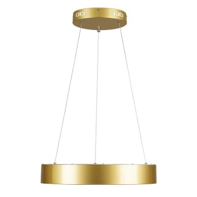 Κρεμαστή Πλαφονιέρα SALEM Δαχτυλίδι-Κύκλος LED CCT 75W 8625lm 120° AC 220-240V - Εναλλαγή Φωτισμού μέσω Τηλεχειριστηρίου All In One Dimmable Φ45cm - Χρυσό Σαμπανιζέ GloboStar® SALEM 61243 Κρεμαστή Πλαφονιέρα Οροφής Δαχτυλίδι-Κύκλος LED CCT 75W 8625lm 120° AC 220-240V - Εναλλαγή Φωτισμού μέσω Τηλεχειριστηρίου All In One Ψυχρό 6000k+Φυσικό 4500k+Θερμό 2700k Dimmable Φ45cm - Χρυσό Σαμπανιζέ - 3 Years Warranty