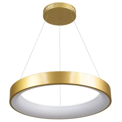 Κρεμαστή Πλαφονιέρα SALEM Δαχτυλίδι-Κύκλος LED CCT 105W 12075lm 120° AC 220-240V - Εναλλαγή Φωτισμού μέσω Τηλεχειριστηρίου All In One Dimmable Φ60cm - Χρυσό Σαμπανιζέ GloboStar® SALEM 61247 Κρεμαστή Πλαφονιέρα Οροφής Δαχτυλίδι-Κύκλος LED CCT 105W 12075lm 120° AC 220-240V - Εναλλαγή Φωτισμού μέσω Τηλεχειριστηρίου All In One Ψυχρό 6000k+Φυσικό 4500k+Θερμό 2700k Dimmable Φ60cm - Χρυσό Σαμπανιζέ - 3 Years Warranty