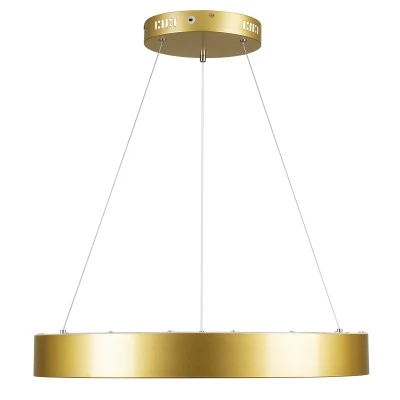 Κρεμαστή Πλαφονιέρα SALEM Δαχτυλίδι-Κύκλος LED CCT 105W 12075lm 120° AC 220-240V - Εναλλαγή Φωτισμού μέσω Τηλεχειριστηρίου All In One Dimmable Φ60cm - Χρυσό Σαμπανιζέ GloboStar® SALEM 61247 Κρεμαστή Πλαφονιέρα Οροφής Δαχτυλίδι-Κύκλος LED CCT 105W 12075lm 120° AC 220-240V - Εναλλαγή Φωτισμού μέσω Τηλεχειριστηρίου All In One Ψυχρό 6000k+Φυσικό 4500k+Θερμό 2700k Dimmable Φ60cm - Χρυσό Σαμπανιζέ - 3 Years Warranty