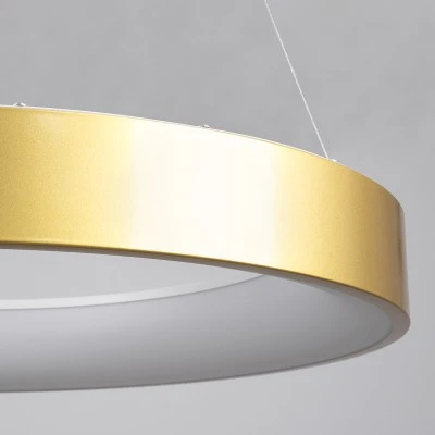 Κρεμαστή Πλαφονιέρα SALEM Δαχτυλίδι-Κύκλος LED CCT 105W 12075lm 120° AC 220-240V - Εναλλαγή Φωτισμού μέσω Τηλεχειριστηρίου All In One Dimmable Φ60cm - Χρυσό Σαμπανιζέ GloboStar® SALEM 61247 Κρεμαστή Πλαφονιέρα Οροφής Δαχτυλίδι-Κύκλος LED CCT 105W 12075lm 120° AC 220-240V - Εναλλαγή Φωτισμού μέσω Τηλεχειριστηρίου All In One Ψυχρό 6000k+Φυσικό 4500k+Θερμό 2700k Dimmable Φ60cm - Χρυσό Σαμπανιζέ - 3 Years Warranty