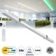Μοντέρνο Φωτιστικό Οροφής LED LUCA 54W 6500lm 120° AC 220-240V IP20 Ρυθμιζόμενο Λευκό CCT με Χειριστήριο ,SMD Chip - Λευκό Ματ - Μ121.5 x Π5 x Υ4cm Μοντέρνο Φωτιστικό Οροφής LED LUCA 54W 6500lm 120° AC 220-240V IP20 Ρυθμιζόμενο Λευκό CCT με Χειριστήριο ,SMD Chip - Λευκό Ματ - Μ121.5 x Π5 x Υ4cm