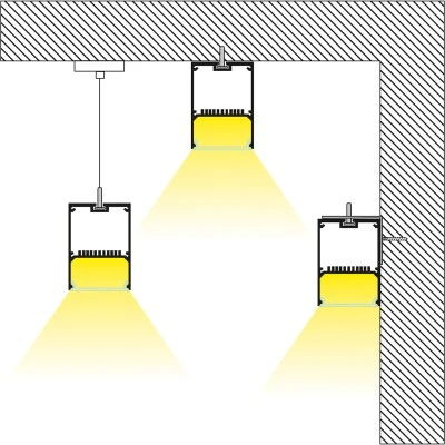 GloboStar® FELIX 61029-S Γραμμικό Φωτιστικό Οροφής Linear LED CCT 54W 6500lm 120° AC 220-240V Μ120 x Π3.5 x Υ7cm - Εναλλαγή Φωτισμού μέσω Τηλεχειριστηρίου All In One Ψυχρό 6000k+Φυσικό 4500k+Θερμό 2700k Dimmable - Λευκό - 3 Years Warranty