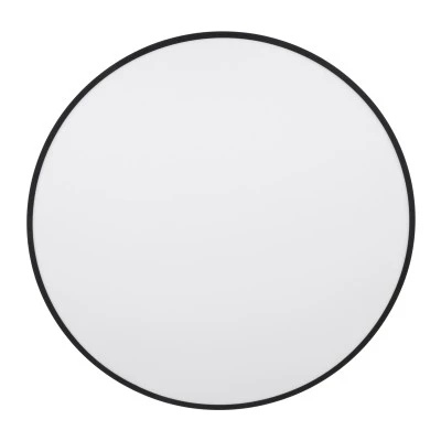 GloboStar® BURTON 61202-S Πλαφονιέρα Οροφής LED CCT 75W 8625lm 120° AC 220-240V - Εναλλαγή Φωτισμού μέσω Τηλεχειριστηρίου All In One Ψυχρό 6000k+Φυσικό 4500k+Θερμό 2700k Dimmable Φ60cm - Μαύρο - 3 Years Warranty