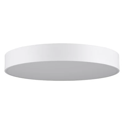 GloboStar® BURTON 61203-S Πλαφονιέρα Οροφής LED CCT 75W 8625lm 120° AC 220-240V - Εναλλαγή Φωτισμού μέσω Τηλεχειριστηρίου All In One Ψυχρό 6000k+Φυσικό 4500k+Θερμό 2700k Dimmable Φ60cm - Λευκό - 3 Years Warranty