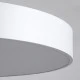 GloboStar® BURTON 61203-S Πλαφονιέρα Οροφής LED CCT 75W 8625lm 120° AC 220-240V - Εναλλαγή Φωτισμού μέσω Τηλεχειριστηρίου All In One Ψυχρό 6000k+Φυσικό 4500k+Θερμό 2700k Dimmable Φ60cm - Λευκό - 3 Years Warranty