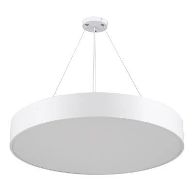 GloboStar® BURTON 61203-S Πλαφονιέρα Οροφής LED CCT 75W 8625lm 120° AC 220-240V - Εναλλαγή Φωτισμού μέσω Τηλεχειριστηρίου All In One Ψυχρό 6000k+Φυσικό 4500k+Θερμό 2700k Dimmable Φ60cm - Λευκό - 3 Years Warranty