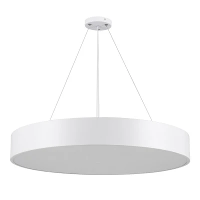 GloboStar® BURTON 61203-S Πλαφονιέρα Οροφής LED CCT 75W 8625lm 120° AC 220-240V - Εναλλαγή Φωτισμού μέσω Τηλεχειριστηρίου All In One Ψυχρό 6000k+Φυσικό 4500k+Θερμό 2700k Dimmable Φ60cm - Λευκό - 3 Years Warranty