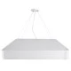 GloboStar® KAMALA 61209-S Πλαφονιέρα Οροφής LED CCT 75W 8625lm 120° AC 220-240V - Εναλλαγή Φωτισμού μέσω Τηλεχειριστηρίου All In One Ψυχρό 6000k+Φυσικό 4500k+Θερμό 2700k Dimmable Μ60 x Π60 x Υ8cm - Λευκό - 3 Years Warranty