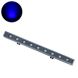 LED γραμμικό φωτιστικό αρχιτεκτονικού φωτισμού Μπλε WASHERMARGO 50cm 9W BRIDGELUX SMD 765lm 24V DC IP65 δέσμη 30°