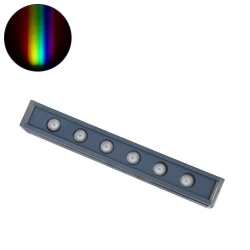 LED επιδαπέδιο ντιμαριζόμενο φωτιστικό αρχιτεκτονικού φωτισμού RGBW WASHERMARGO 30cm 6W BRIDGELUX SMD 510lm 24V DC IP65 DMX δέσμη 30°