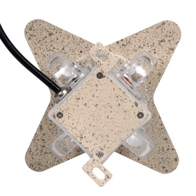 Μοντέρνα απλίκα LED τοίχου kelvo® WALLLIGHT-CINA 10W 1000lm πολύχρωμο RGB 10° AC 220-240V IP65 μπεζ 18.5x18.5x8.5cm