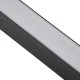 Μοντέρνο φωτιστικό τοίχου LED kelvo® FELIX 54W 6500lm 120° AC 220-240V IP20 ρυθμιζόμενο λευκό CCT με εναλλαγή χρωμάτων 2700K/4500K/6000K μαύρο ματ 120x3.5x7cm