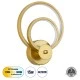 Μοντέρνα επιτοίχια απλίκα LED kelvo® FREDDIE 15W 1080lm 300° AC 220-240V IP20 ρυθμιζόμενο λευκό CCT με εναλλαγή χρωμάτων 2700K/4500K/6000K χρυσό βούρτσας 20x7.5x25cm 61078 Μοντέρνα επιτοίχια απλίκα LED kelvo® FREDDIE 15W 1080lm 300° AC 220-240V IP20 ρυθμιζόμενο λευκό CCT με εναλλαγή χρωμάτων 2700K/4500K/6000K χρυσό βούρτσας 20x7.5x25cm 61078