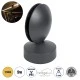 Μοντέρνα επιτοίχια απλίκα LED kelvo® ZERODA 9W 1035lm IP65 θερμό λευκό 2700K CREE XPE γκρι ανθρακί ματ 11x10x16cm