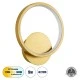 Μοντέρνα LED απλίκα τοίχου kelvo® TED 9W 1080lm 300° AC 220-240V IP20 ρυθμιζόμενο λευκό CCT με εναλλαγή χρωμάτων on/off 2700K/4500K/6000K χρυσό βούρτσας 20x5.5x23cm Μοντέρνα LED απλίκα τοίχου kelvo® TED 9W 1080lm 300° AC 220-240V IP20 ρυθμιζόμενο λευκό CCT με εναλλαγή χρωμάτων on/off 2700K/4500K/6000K χρυσό βούρτσας 20x5.5x23cm