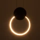 Φωτιστικό CYCLOS κρεμαστό led Design CCT 9W 1080lm με γωνία διάχυσης 300° AC 220-240V και εναλλαγή φωτισμού σε χρυσό χρώμα Φωτιστικό CYCLOS κρεμαστό led Design CCT 9W 1080lm με γωνία διάχυσης 300° AC 220-240V και εναλλαγή φωτισμού σε χρυσό χρώμα