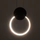 Φωτιστικό CYCLOS κρεμαστό led Design CCT 9W 1080lm με γωνία διάχυσης 300° AC 220-240V και εναλλαγή φωτισμού σε χρυσό χρώμα Φωτιστικό CYCLOS κρεμαστό led Design CCT 9W 1080lm με γωνία διάχυσης 300° AC 220-240V και εναλλαγή φωτισμού σε χρυσό χρώμα