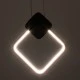 GloboStar® MARY 61084 Κρεμαστό Φωτιστικό Οροφής Design LED CCT 12W 1440lm 300° AC 220-240V - Εναλλαγή Φωτισμού μέσω Διακόπτη On/Off All In One Ψυχρό 6000k+Φυσικό 4500k+Θερμό 2700k Μ20 x Π2.3 x Υ28.5cm - Χρυσό Βούρτσας