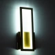 Επιτοίχια απλίκα LED kelvo® TIARA 12W 1440lm 300° AC 220-240V IP20 ρυθμιζόμενο λευκό CCT με εναλλαγή χρωμάτων 2700K/4500K/6000K χρυσό βούρτσας 12.5x4x32cm 61328