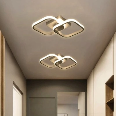 GloboStar® NORA 61062 Φωτιστικό Οροφής Design LED CCT 22W 2640lm 300° AC 220-240V - Εναλλαγή Φωτισμού μέσω Διακόπτη On/Off All In One Ψυχρό 6000k+Φυσικό 4500k+Θερμό 2700k Μ40 x Π24 x Υ7cm - Λευκό