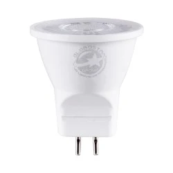 Σποτ λάμπα LED MR11 3W 330lm τάση 12-24V Φ3.5 x Υ3.5cm σε ψυχρό φως 6000K με γωνία φωτός 38° IP20