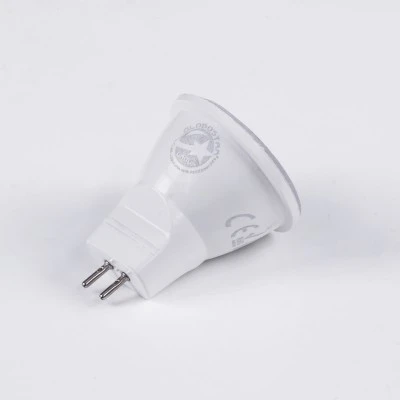 Σποτ λάμπα LED MR11 3W 330lm τάση 12-24V Φ3.5 x Υ3.5cm σε ψυχρό φως 6000K με γωνία φωτός 38° IP20