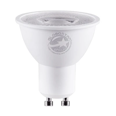 Σποτ λάμπα LED GU10 MR16 7W 735lm με γωνία φωτός 38°τάση 220-240V IP20 Φ50 φυσικό λευκό φως 4500K ντιμαριζόμενη Ra > 80 GloboStar® 60121 Σποτ LED GU10 MR16 7W 735lm 38° AC 220-240V IP20 Φ5 x Υ5.2cm Φυσικό Λευκό 4500K Dimmable - 3 Years Warranty