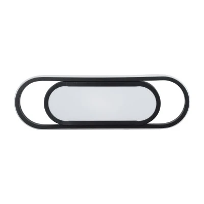 GloboStar® IGOR 61216 Φωτιστικό Οροφής Linear Design LED CCT 24W 2880lm 210° AC 220-240V - Εναλλαγή Φωτισμού μέσω Διακόπτη On/Off All In One Ψυχρό 6000k+Φυσικό 4500k+Θερμό 2700k Μ41 x Π13 x Υ4.5cm - Μαύρο - 3 Years Warranty