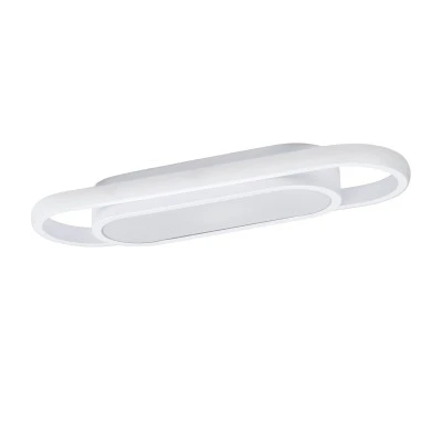 Φωτιστικό Οροφής Linear Design LED IGOR CCT 24W 2880lm 210° AC 220-240V - Εναλλαγή Φωτισμού μέσω Διακόπτη On/Off All In One- Λευκό GloboStar® IGOR 61217 Φωτιστικό Οροφής Linear Design LED CCT 24W 2880lm 210° AC 220-240V - Εναλλαγή Φωτισμού μέσω Διακόπτη On/Off All In One Ψυχρό 6000k+Φυσικό 4500k+Θερμό 2700k Μ41 x Π13 x Υ4.5cm - Λευκό - 3 Years Warranty